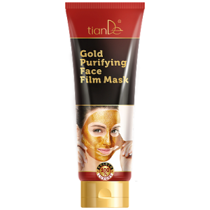 Oczyszczająca złota maska foliowa do twarzy 130 ml