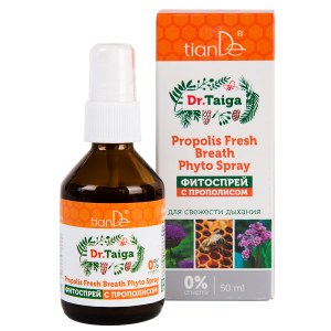 Spray ziołowy z propolisem odświeżający oddech 50 ml