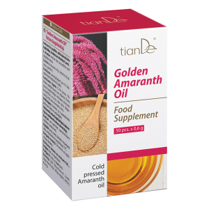 Golden Amaranth Oil 50 kapsułek po 0,5 g
