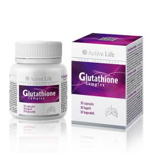 Glutathione Compleks dla wsparcia systemu odpornościowego, 1szt/30 kapsułek